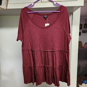 Torrid Maroon Top